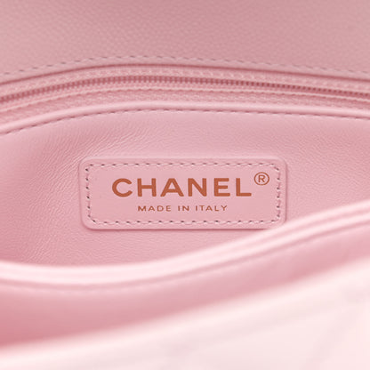 Chanel Caviar Quilted Mini Coco Handle Flap Light Pink 6 of 11