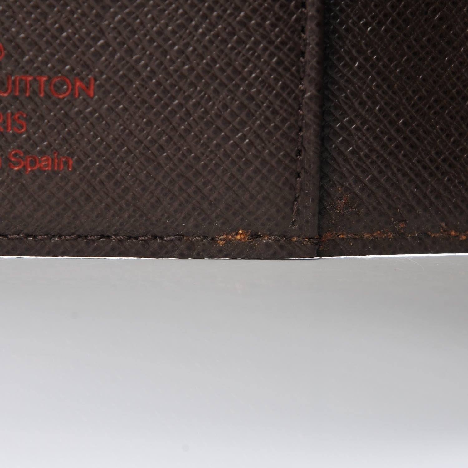 Louis Vuitton Damier Ebene Small Ring Agenda Cover 7 of 9