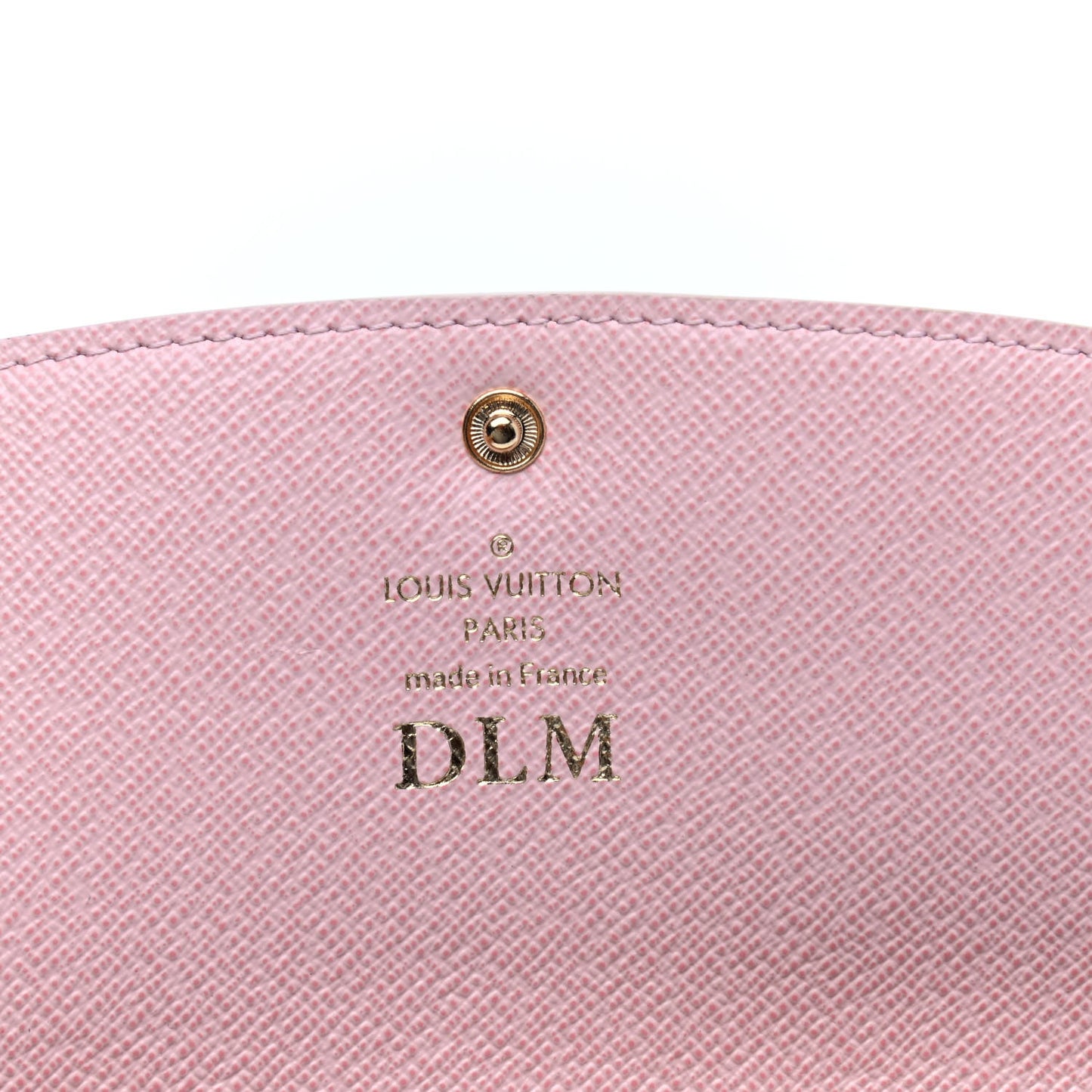 Damier Azur Emilie Wallet Rose Ballerine