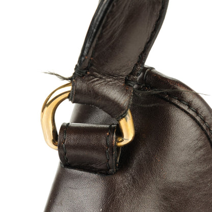 Burberry Haymarket Check Small Brooklyn Hobo Brown 10 of 11