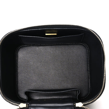 Chanel Caviar Quilted Small CC Vanity Case Black 5 of 10
