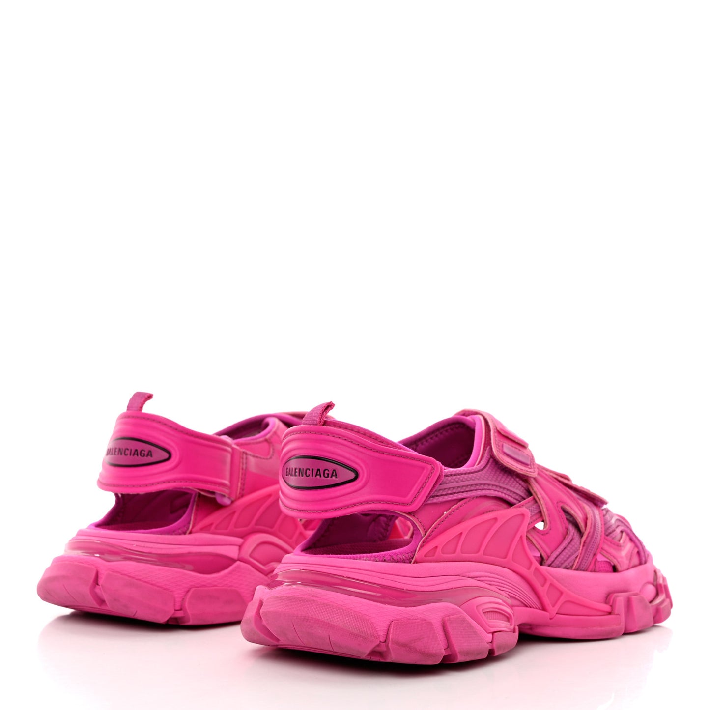 Neoprene Rubber Womens Track Sandals 37 Fucsia