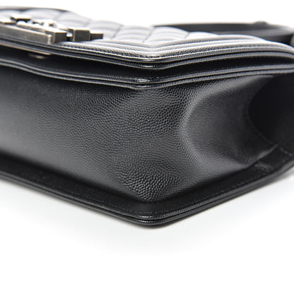 Chanel Caviar Quilted Small Boy Flap Black 9 of 9