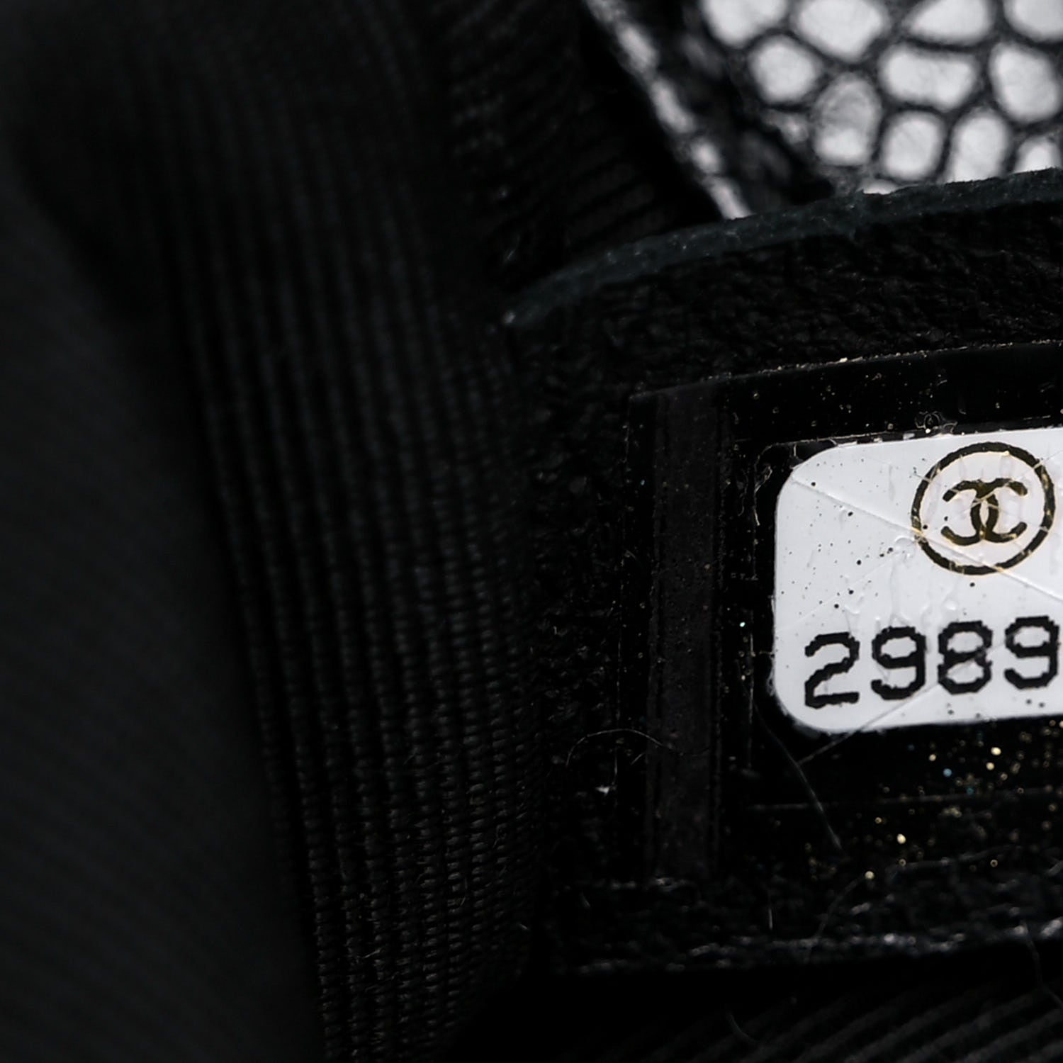 Chanel Caviar Quilted Incognito Mini Square Flap Black 9 of 14