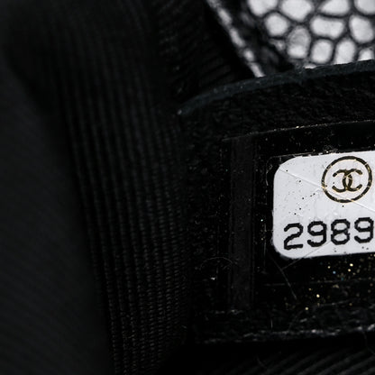 Chanel Caviar Quilted Incognito Mini Square Flap Black 9 of 14