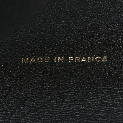 Chanel Lambskin Enamel Quilted Roller Skate Compact Flap Wallet Black 7 of 9