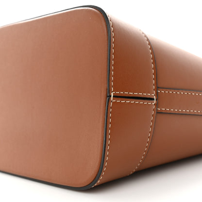 Celine Smooth Calfskin Small Cuir Triomphe Bucket Bag Tan 10 of 10