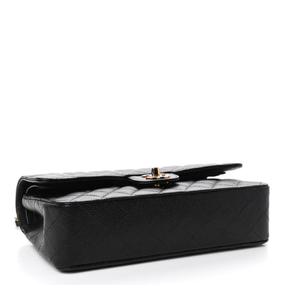 Chanel Caviar Quilted Medium Double Flap Black 3 of 4