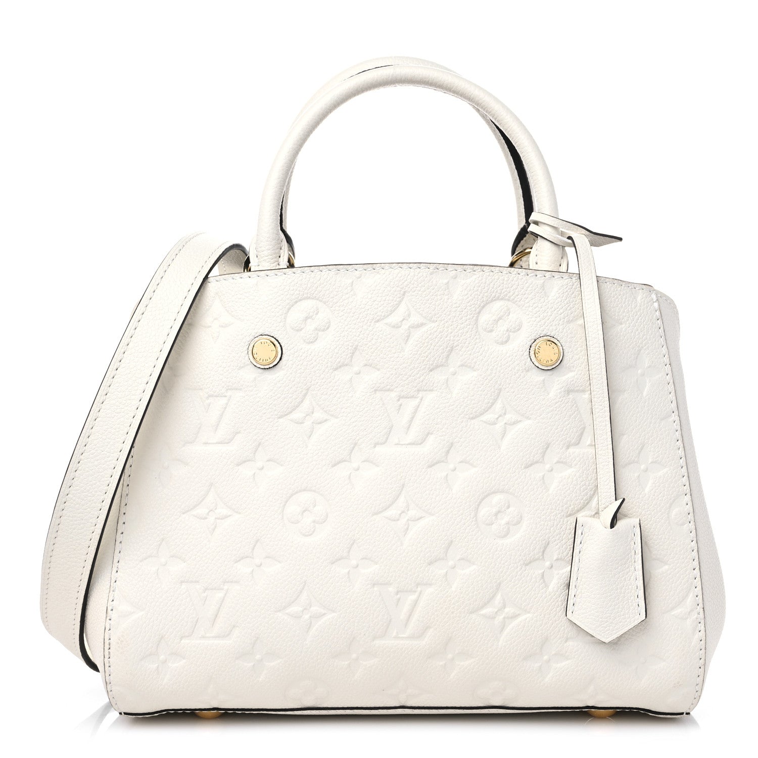 Louis Vuitton Empreinte Montaigne MM Neige 1 of 9