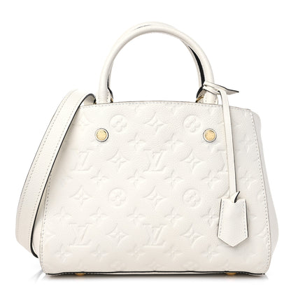 Louis Vuitton Empreinte Montaigne MM Neige 1 of 9
