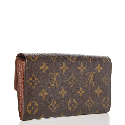 Louis Vuitton Monogram Sarah Wallet 3 of 7