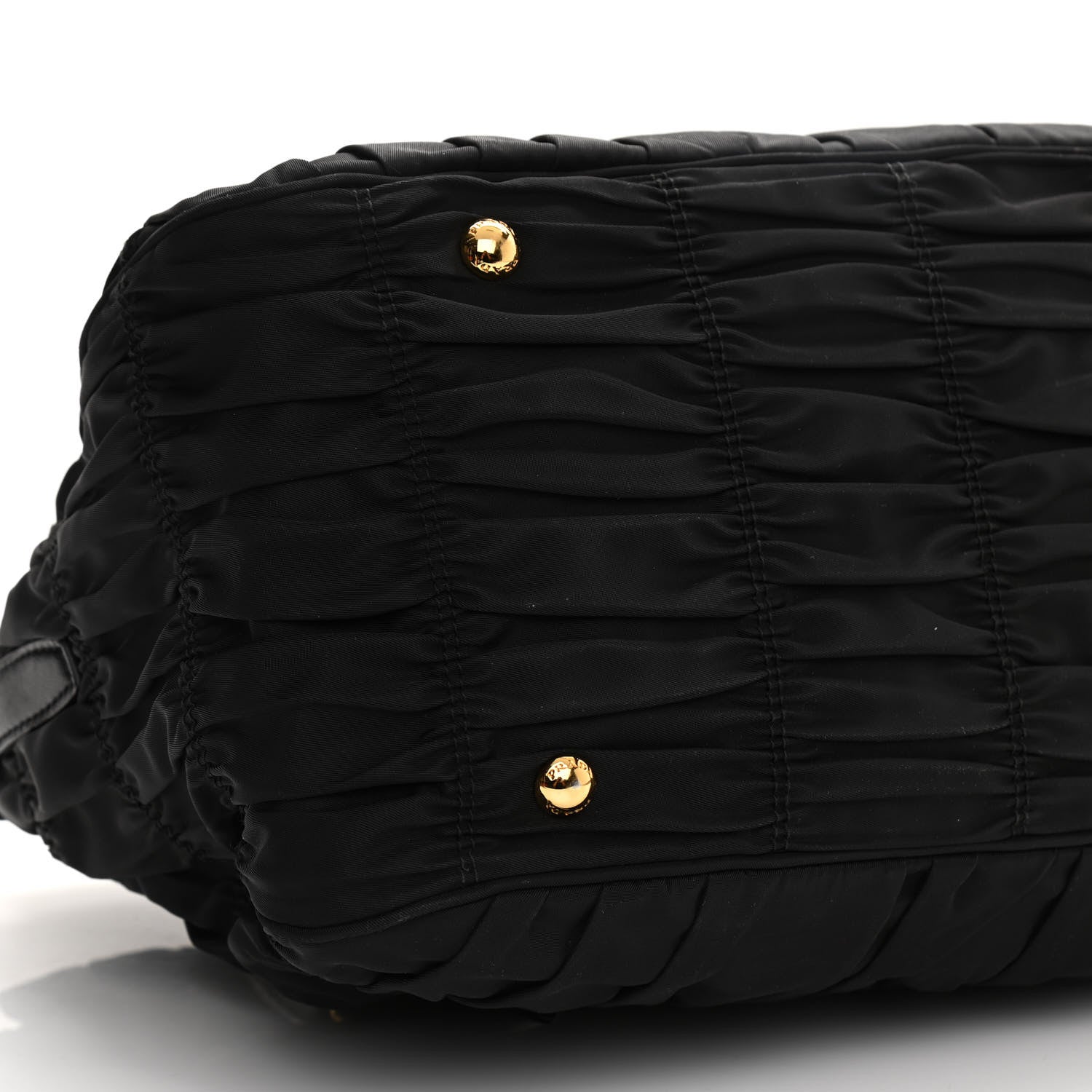 Prada Tessuto Nylon Gaufre Tote Black 9 of 16