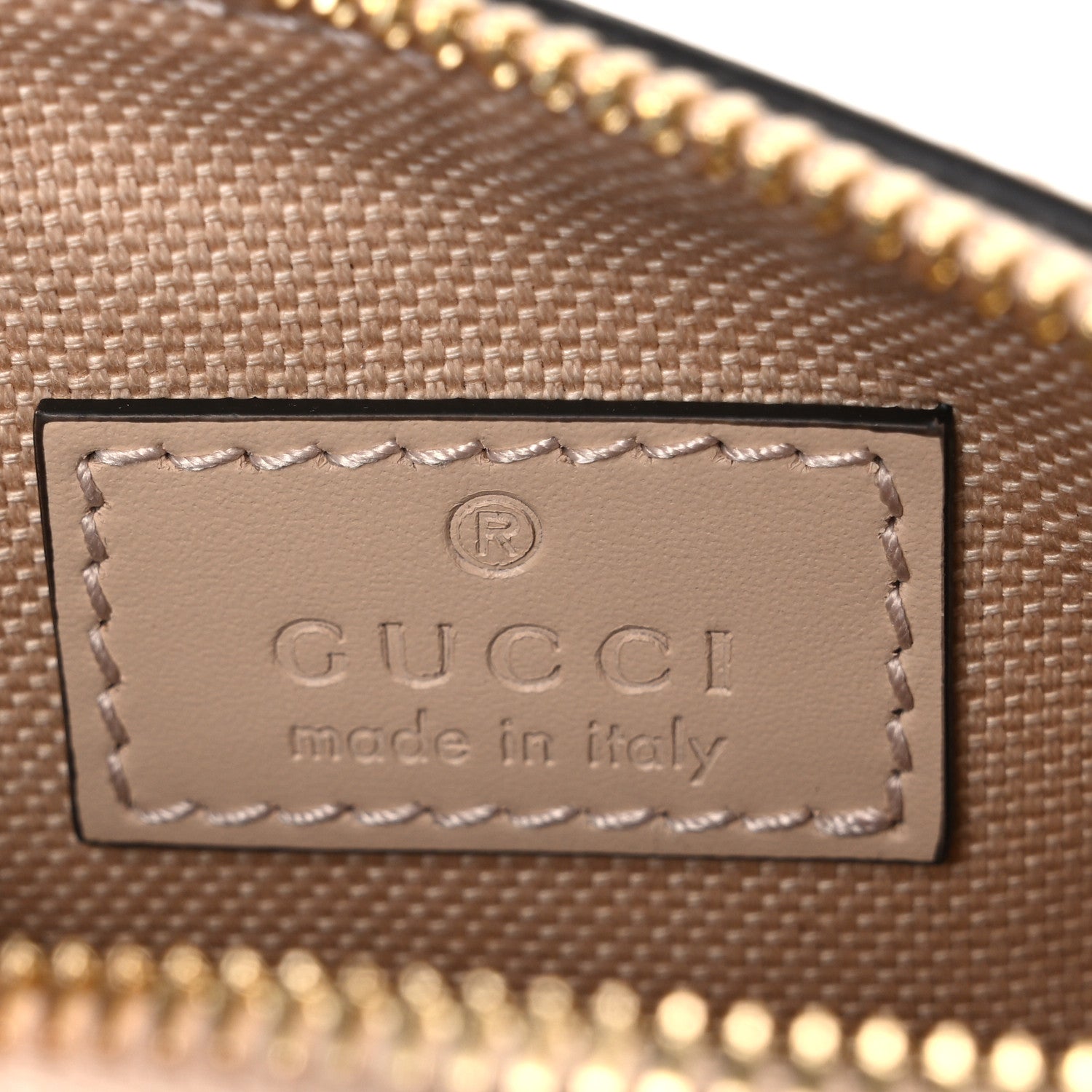Gucci Gilbert Calfskin Jumbo GG Embossed Super Mini Top Handle Bowler Bag Beige 6 of 11