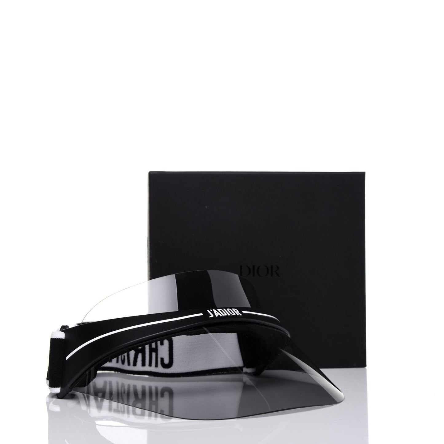 Mirrored DiorClub1 Sun Visor Black
