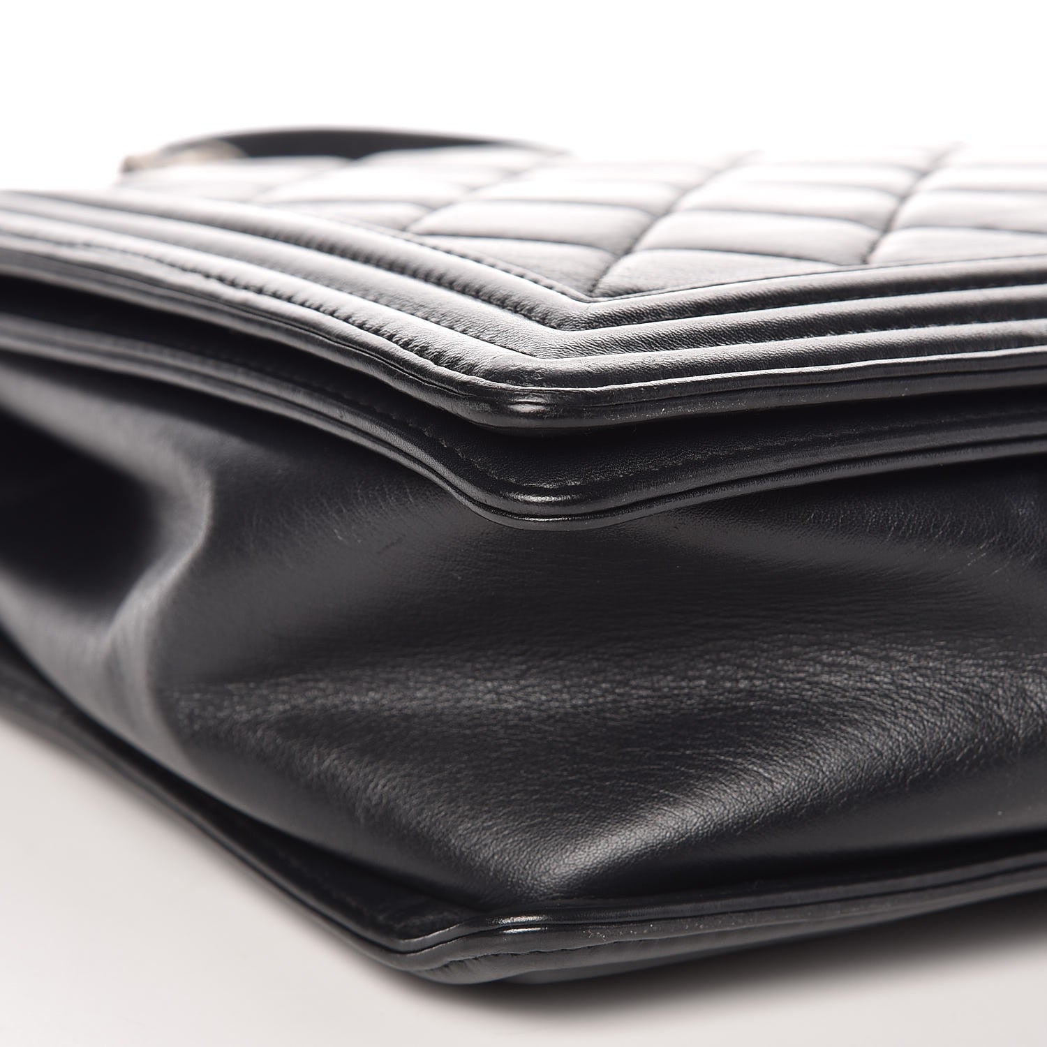 Chanel Calfskin Quilted Large Boy Flap Black 8 of 10