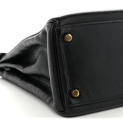 Hermes Ardennes Kelly Retourne 32 Black 9 of 15