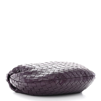 Bottega Veneta Nappa Intrecciato Teen Jodie Hobo Eggplant 4 of 10