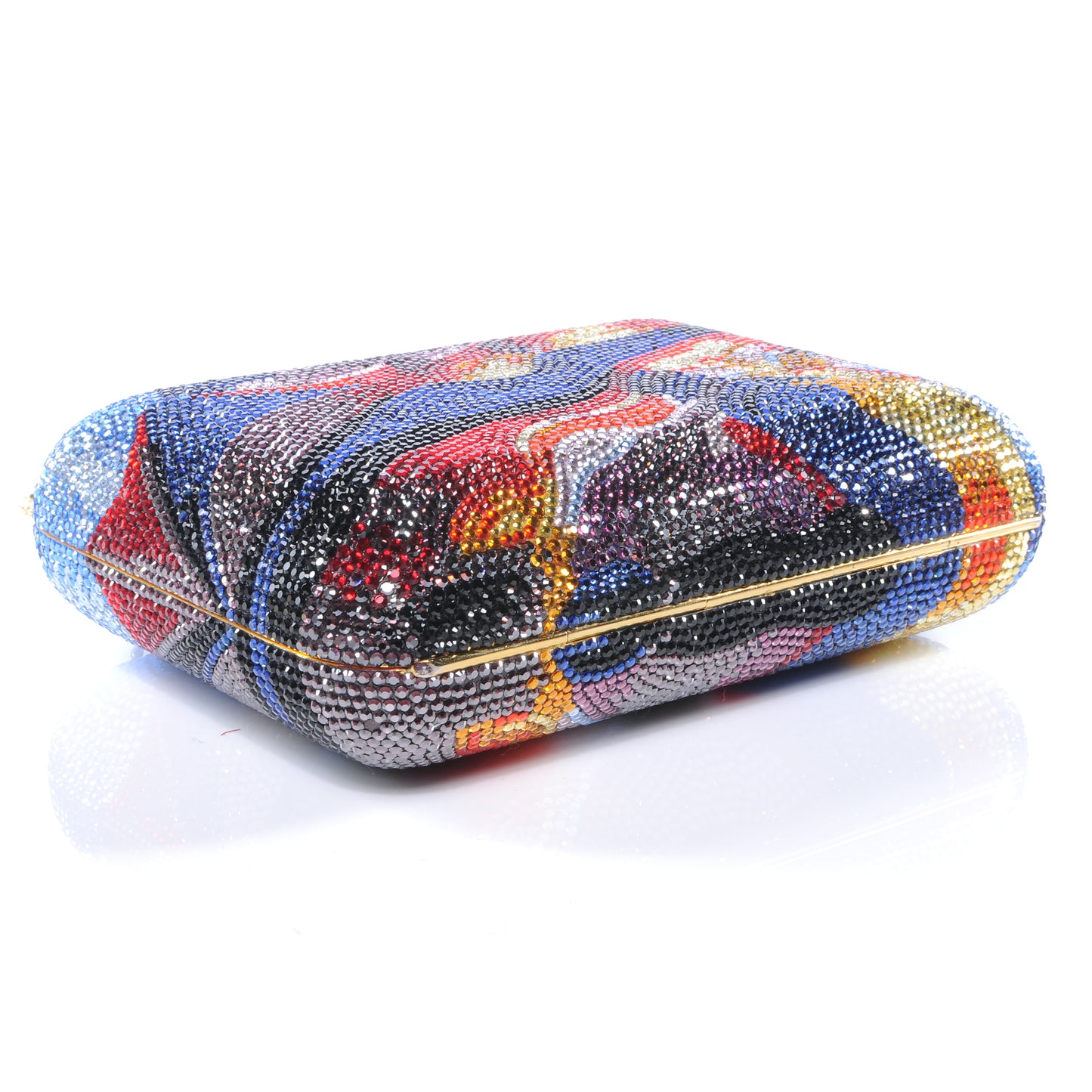 Crystal Synergy Minaudiere Clutch