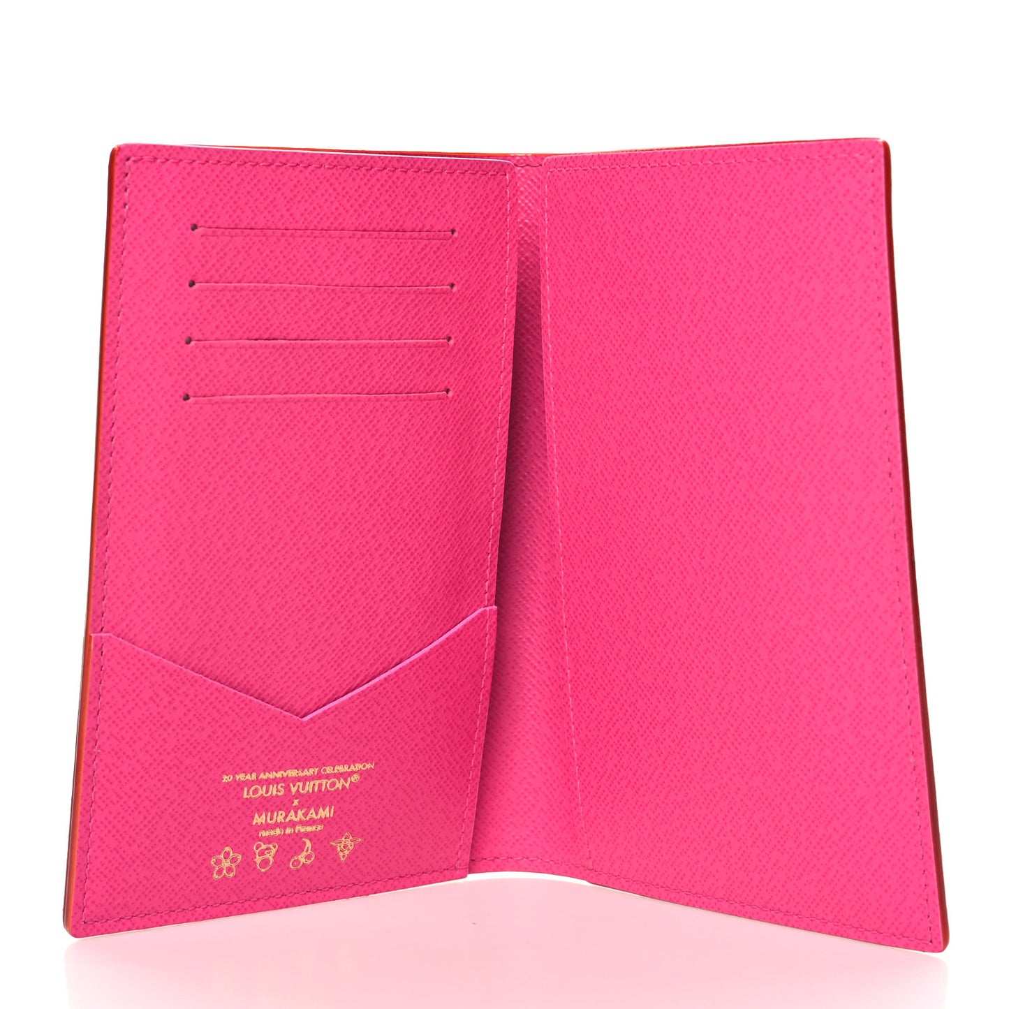 LV X TM Monogram Multicolor Passport Cover White