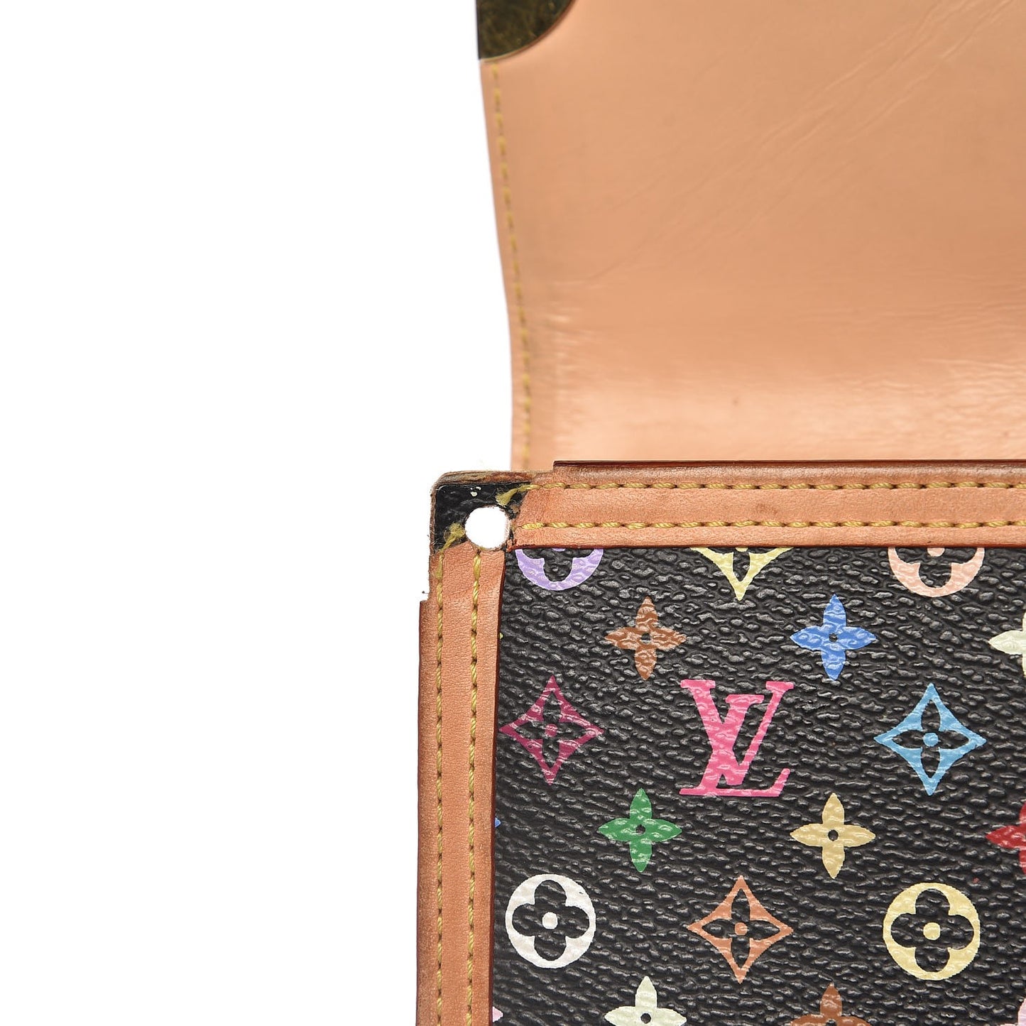 Monogram Multicolor Porte Tresor International Wallet Black
