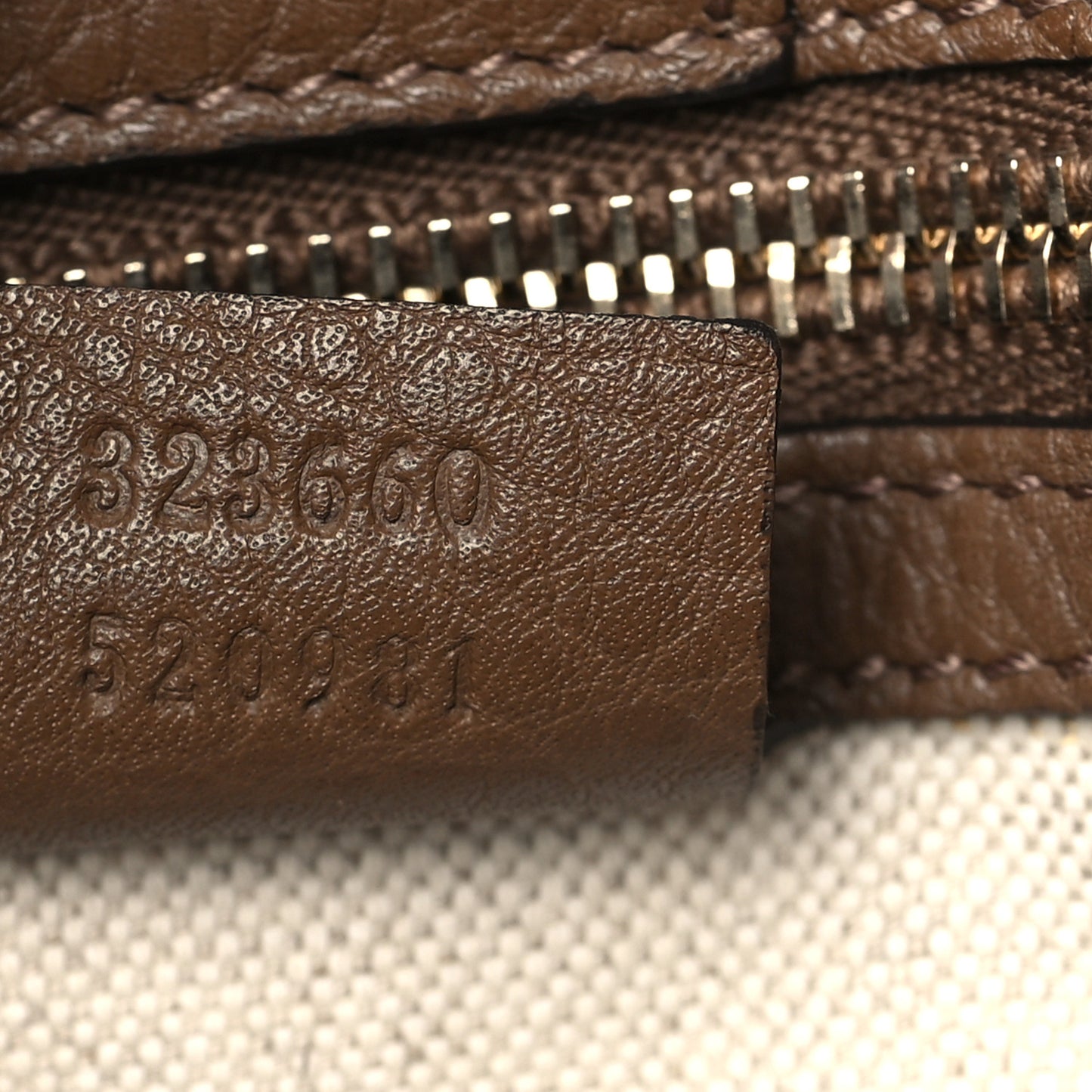 Pebbled Calfskin Medium Bamboo Shopper Tote Acero