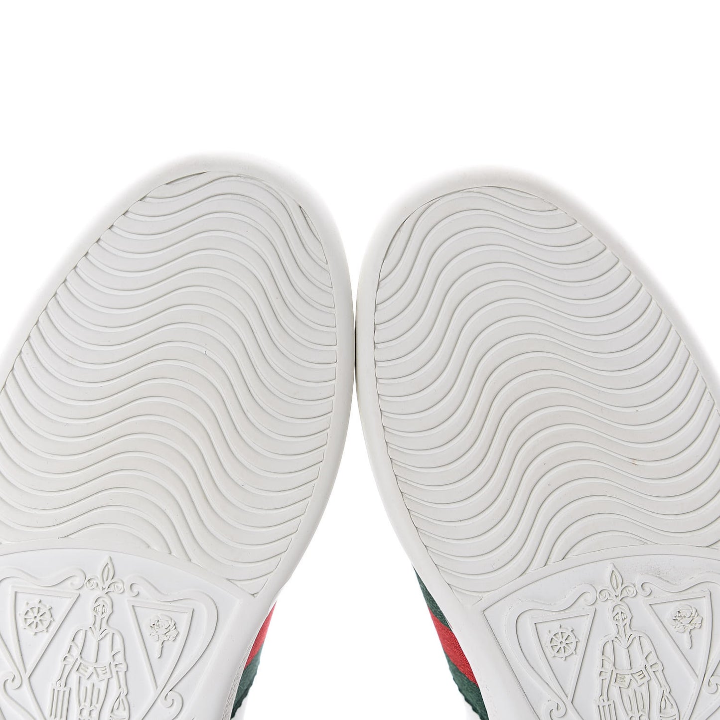 Calfskin Web Studded Womens Arrow Ace Sneakers 34 White