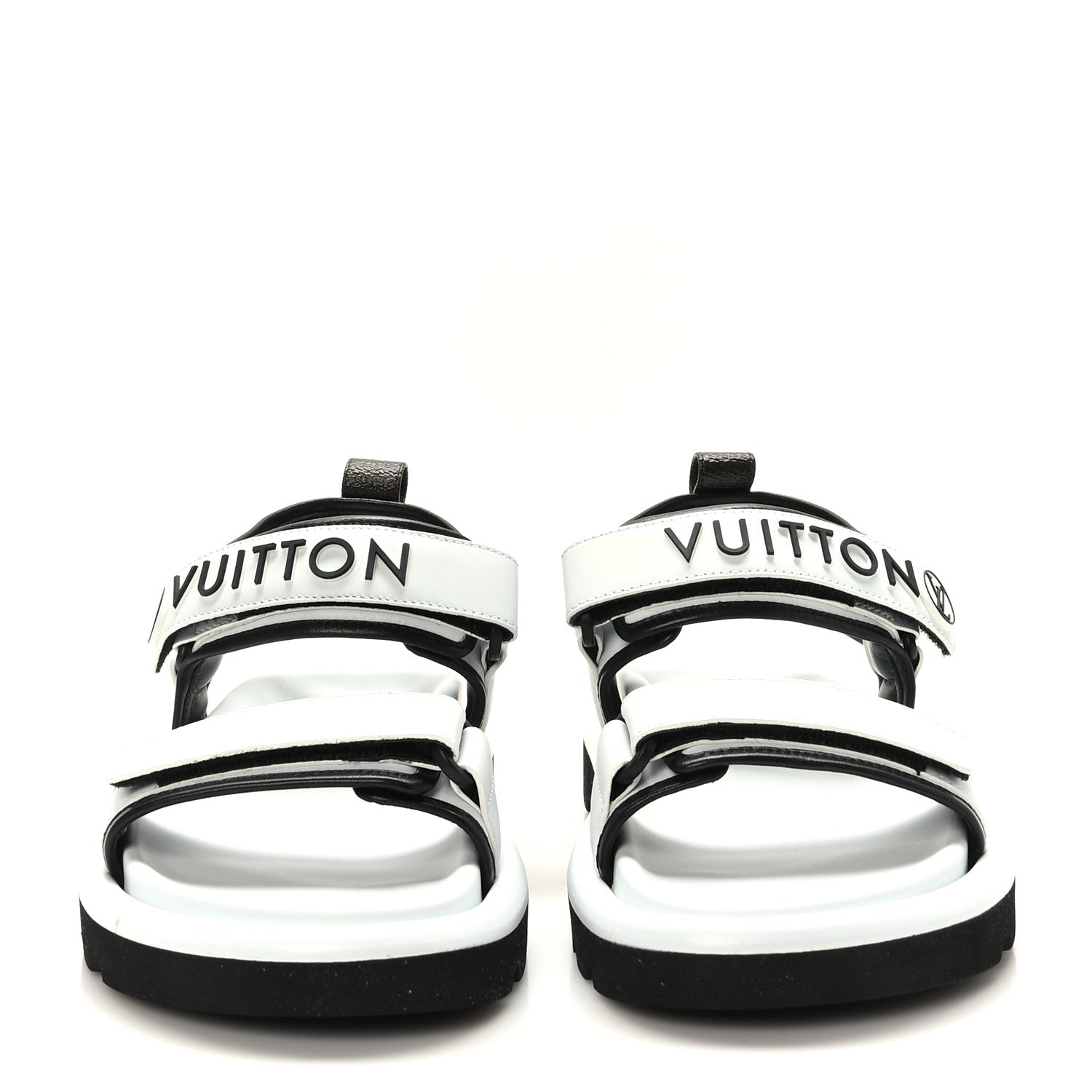 Louis Vuitton Calfskin Pool Pillow Flat Comfort Sandals 38 White 2 of 8