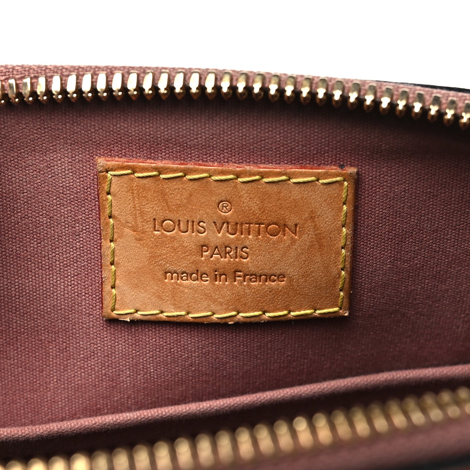 Louis Vuitton Vernis Alma BB Rose Velours 6 of 11