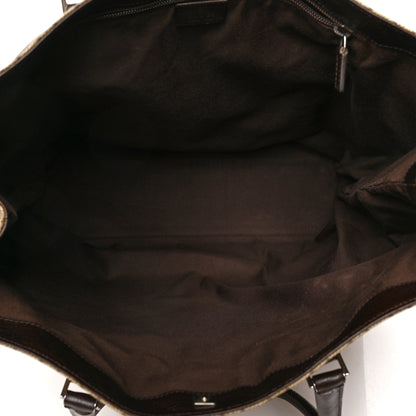 Gucci GG Plus Monogram Vertical Tote Dark Brown 4 of 9