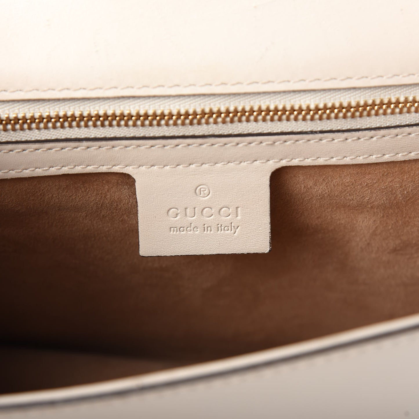 Calfskin Small Sylvie Shoulder Bag Off White