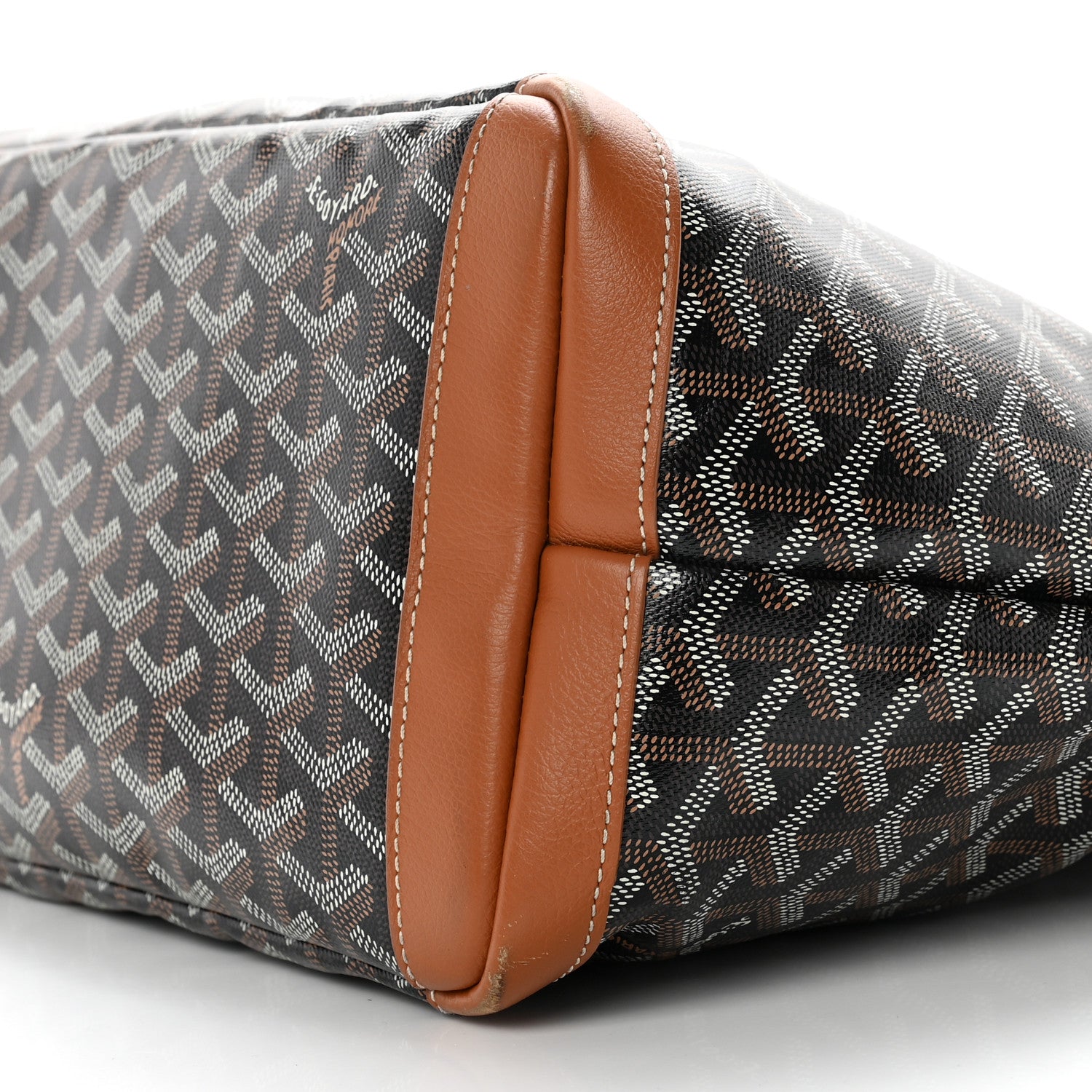 Goyard Goyardine Artois MM Black Gold 7 of 10