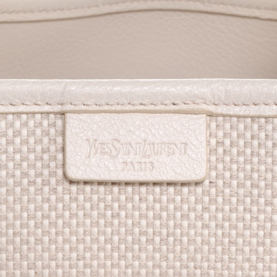 Saint Laurent Canvas Tote Cream 5 of 8