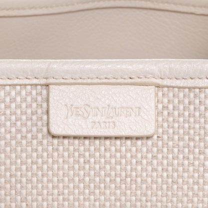 Saint Laurent Canvas Tote Cream 5 of 8