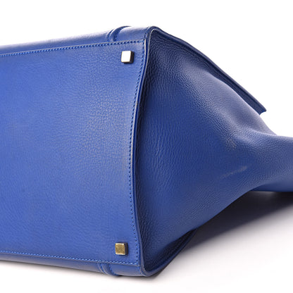Celine Supple Calfskin Medium Phantom Luggage Royal Blue 12 of 13