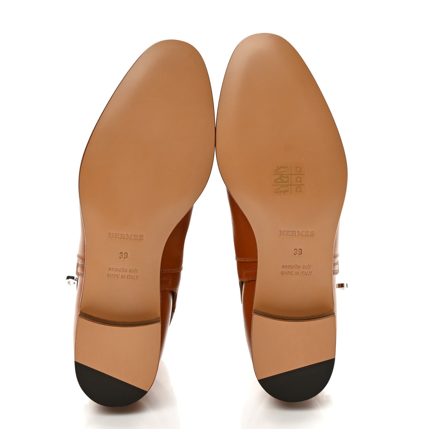 Hermes Calfskin Neo Low Boots 39 Natural 5 of 8