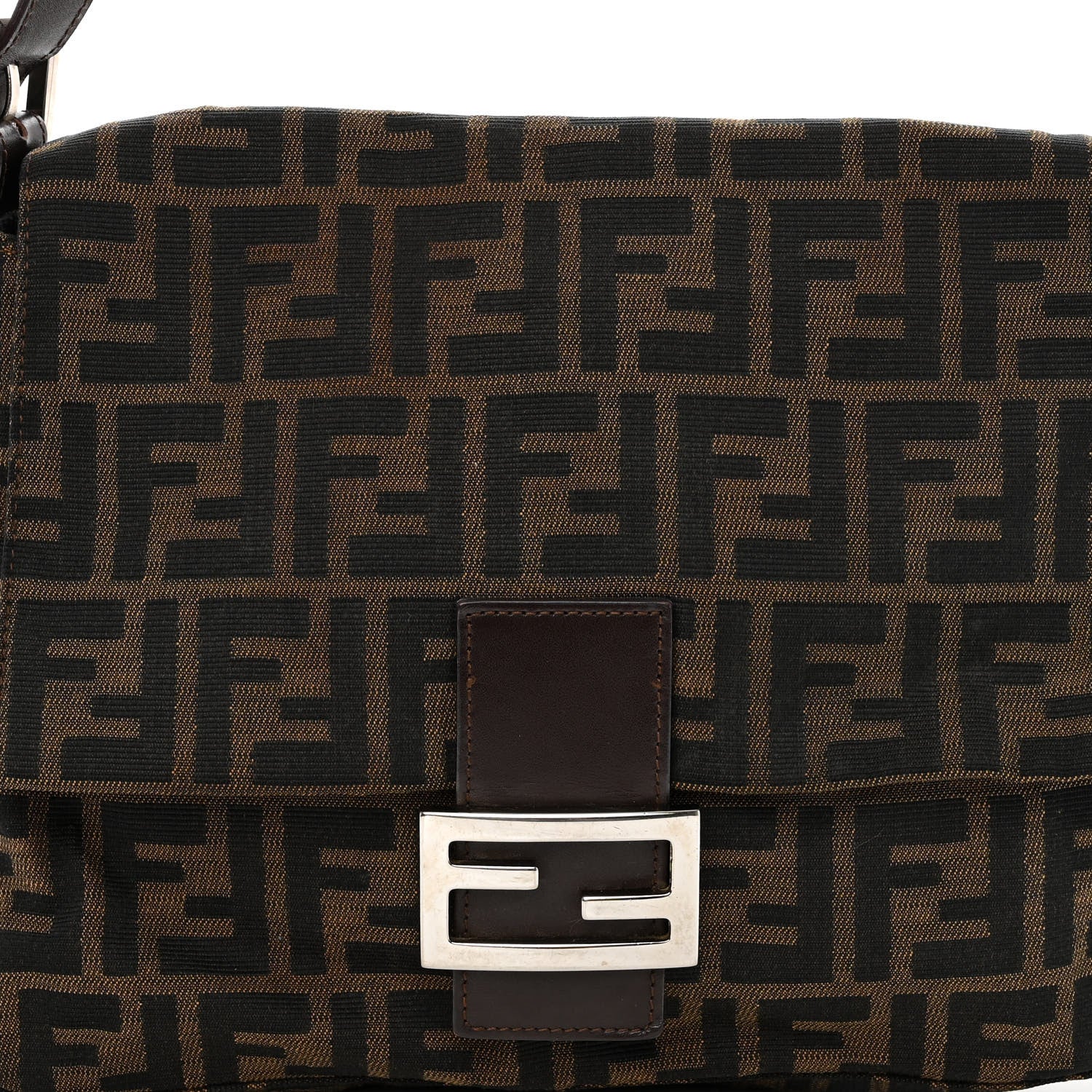 Fendi Zucca Mama Baguette Tobacco 6 of 9