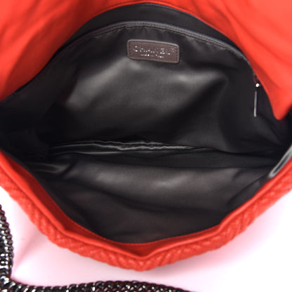 Chanel Lambskin Stitched Large Walk Of Fame Flap Red 5 of 7