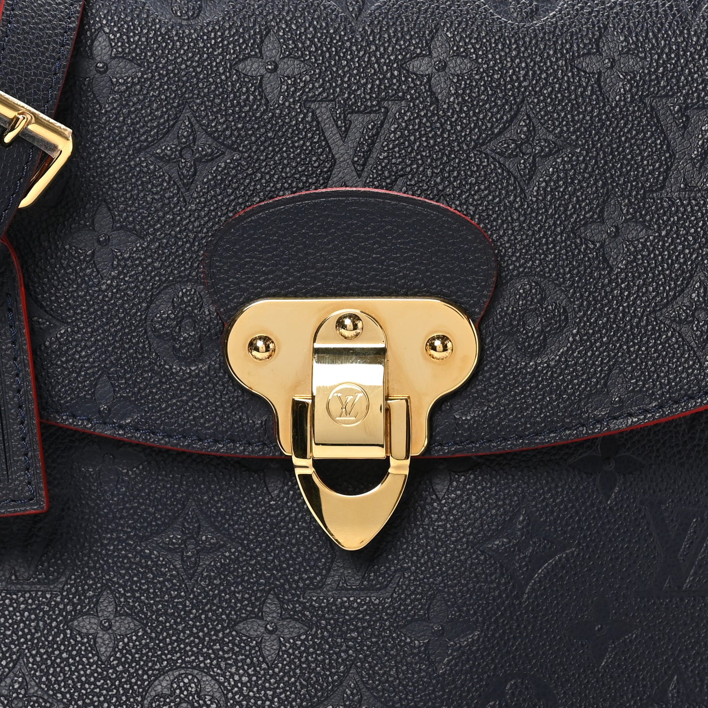 Empreinte Georges MM Marine Rouge