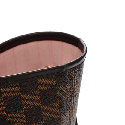 Louis Vuitton Damier Ebene Neo Neverfull MM Rose Ballerine 7 of 12