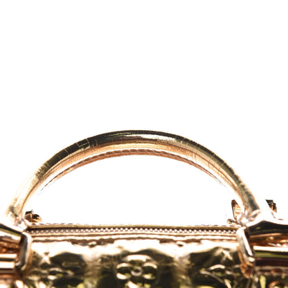 Louis Vuitton Monogram Miroir Speedy 30 Gold 8 of 10