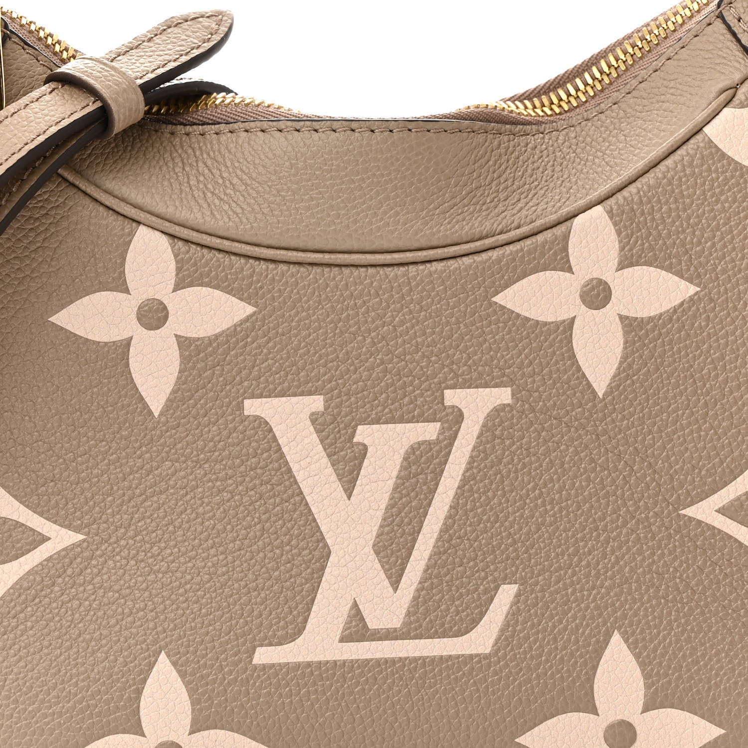 Louis Vuitton Empreinte Monogram Giant Bagatelle NM Tourterelle Creme 7 of 11