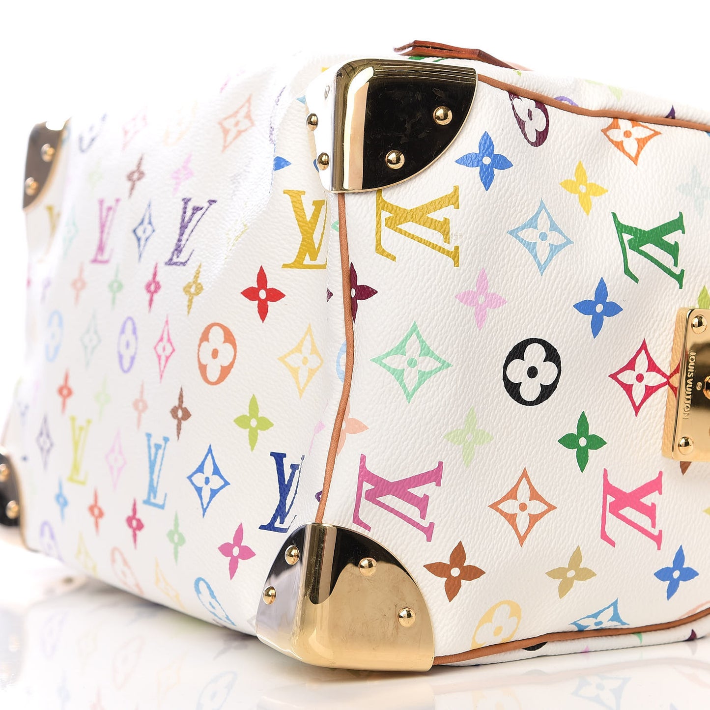 Monogram Multicolor Speedy 30 White