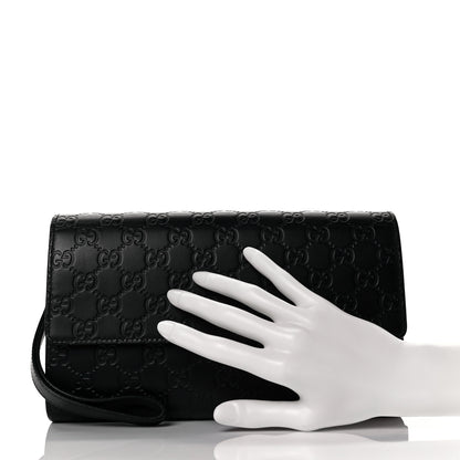 Gucci Guccissima Clutch Black 4 of 36