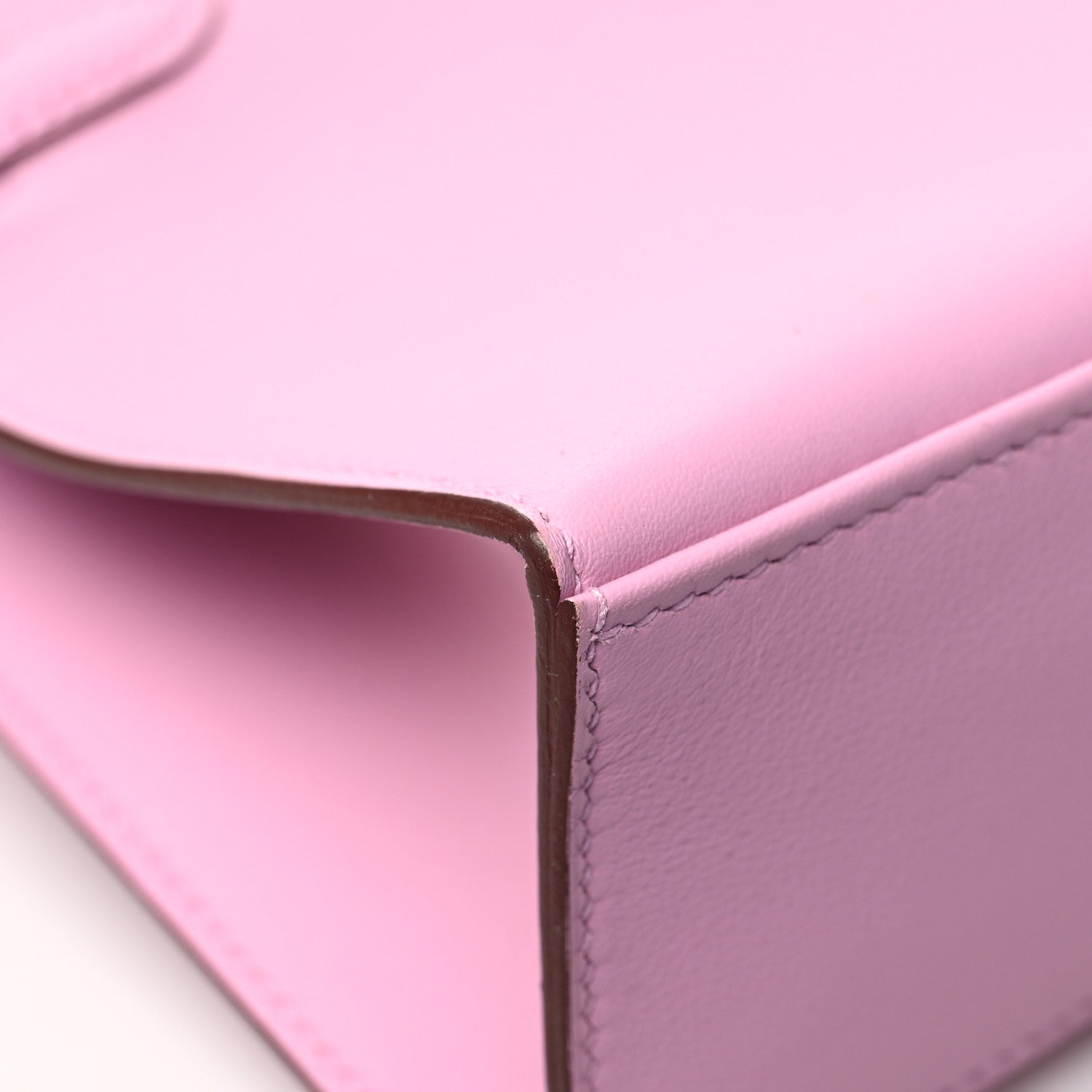 Hermes Swift Kelly Pochette Clutch Mauve Sylvestre 10 of 12