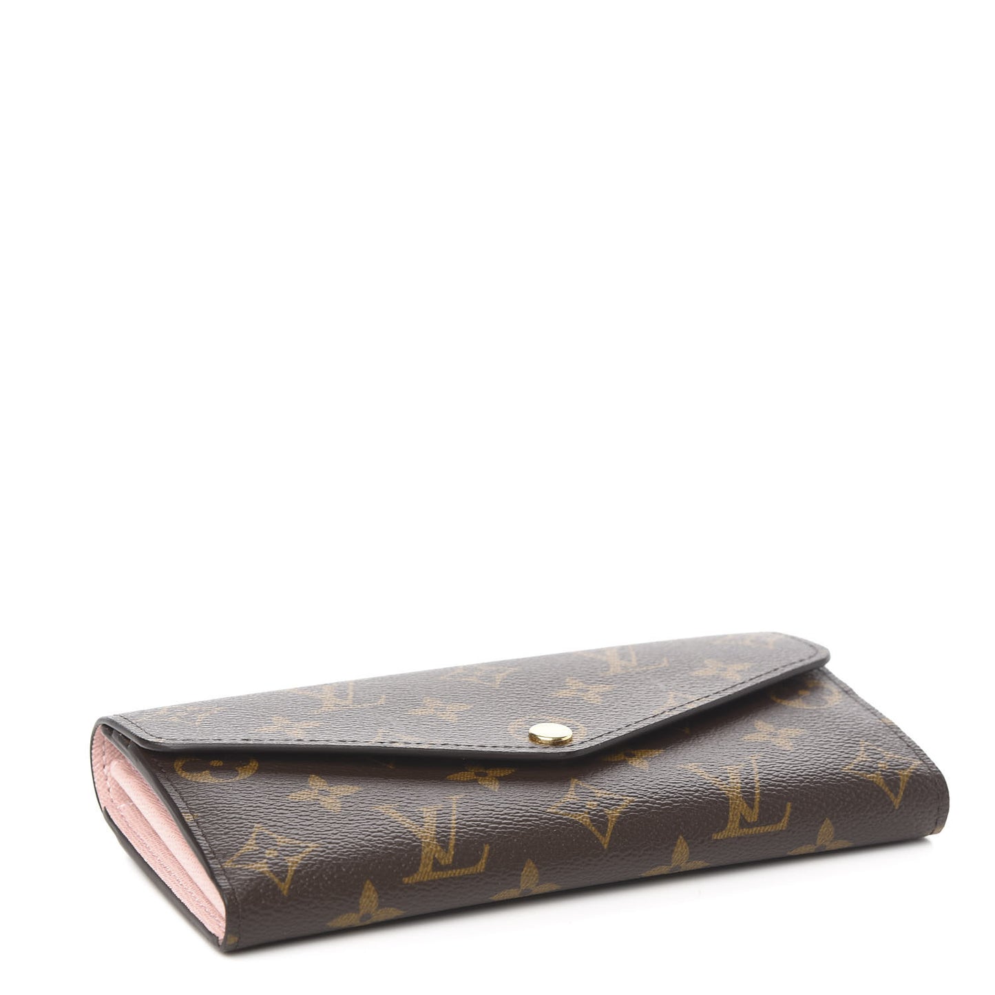 Monogram Sarah Wallet NM Rose Ballerine