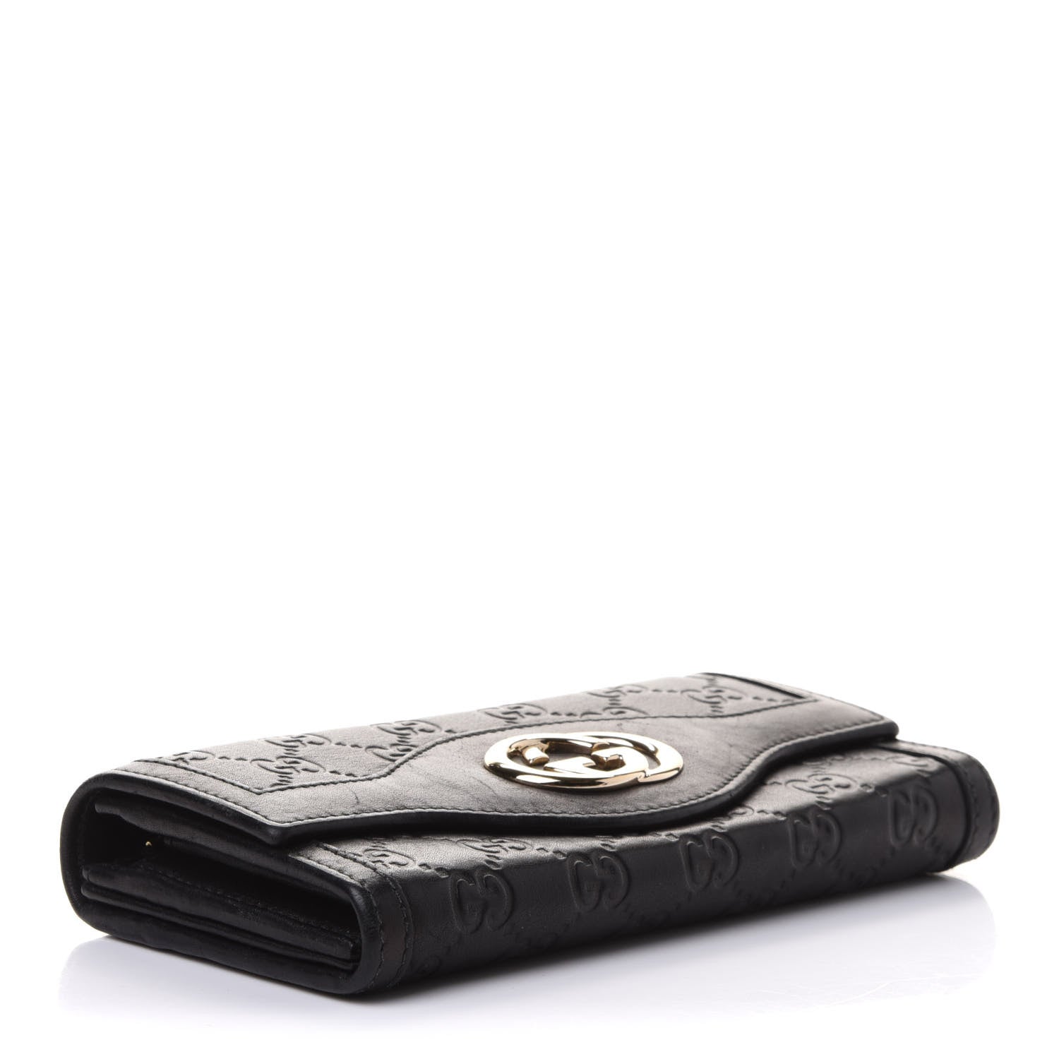 Gucci Guccissima Sukey Continental Wallet Continental Wallet Black 4 of 7