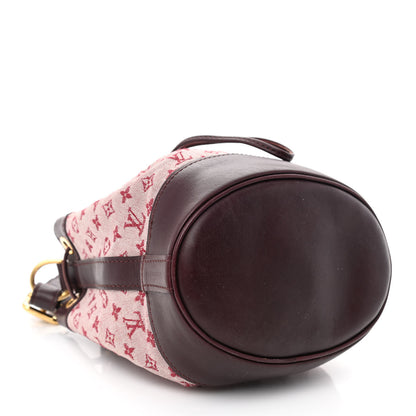 Louis Vuitton Mini Lin Monogram Noelie Cherry 6 of 13