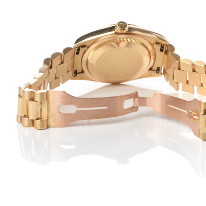Rolex 18K Yellow Gold Diamond 36mm Oyster Perpetual Day-Date President Watch Champagne 18238 6 of 7