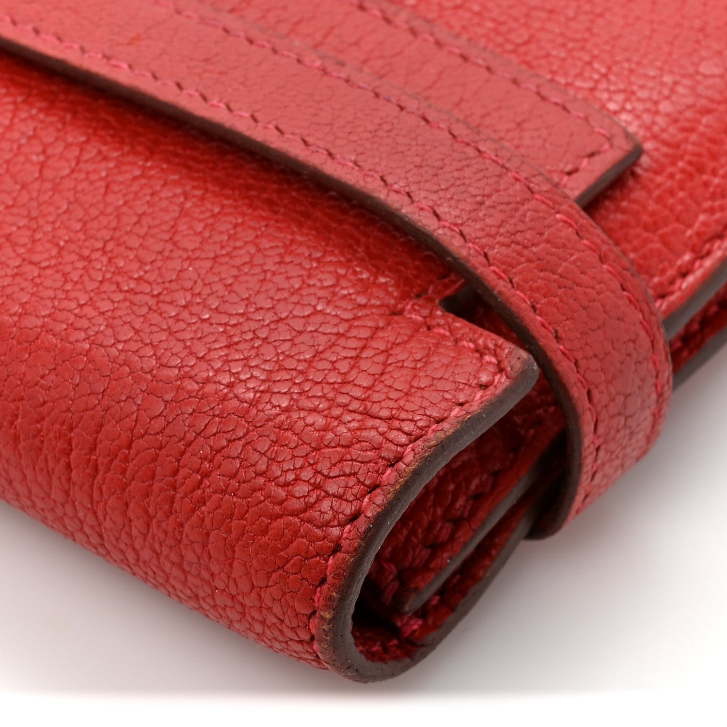 Hermes Chevre Mysore Kelly Longue Wallet Coq De Roche 11 of 13