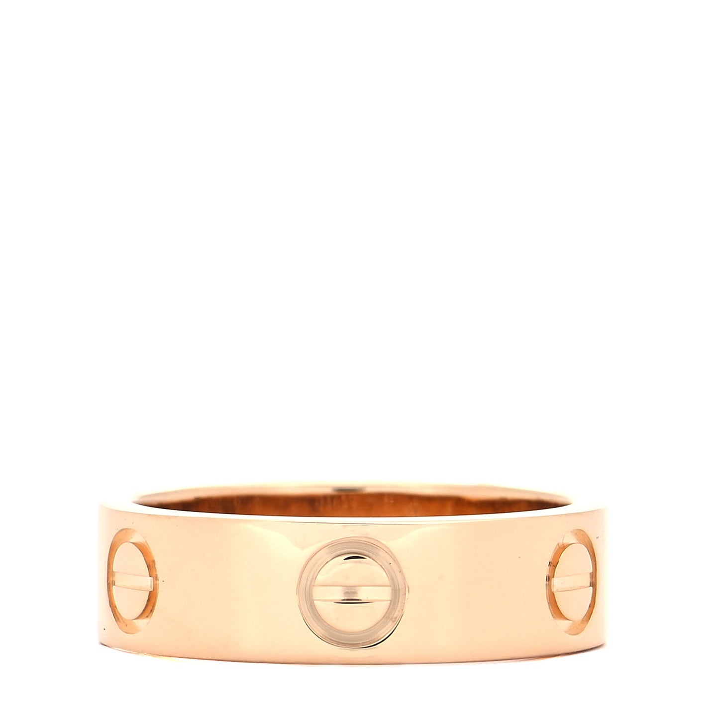 18K Yellow Gold 5.5mm LOVE Ring 52 6